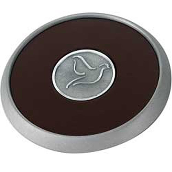 Picture of Round Brushed Zinc Coaster