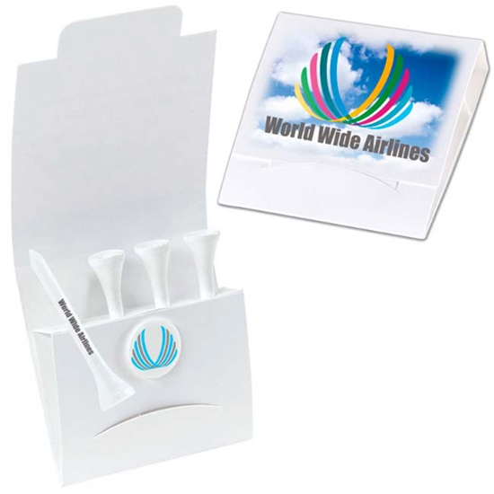 Picture of 4-1 Golf Tee Packet - 3-1/4" Tee