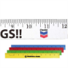 12" Enamel Flat Wood Rulers