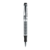 Gamma Satin Chrome Rollerball Silver/Black Pens 