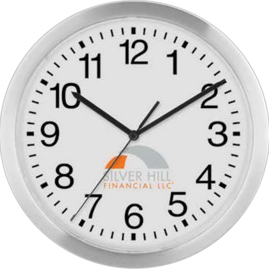 Picture of 12" Slim Metal Wall Clock