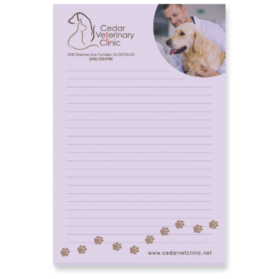 BIC 4" x 6" Adhesive Notepad, 25 Sheet Pad