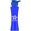 TThe Curve - 17 oz. Tritan Bottle - Drink-Thru Lid-Transparent Blue