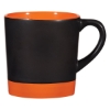 12 Oz. Two-Tone Americano Mug Orange