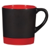 12 Oz. Two-Tone Americano Mug Red