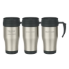 16 Oz. Stainless Steel Slide Action Travel Mug Laser Engraved