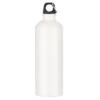 25 Oz. Tundra Aluminum Bike Bottle-Metallic White