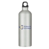 25 Oz. Tundra Aluminum Bike Bottle-Metallic Silver