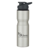 28 oz. Aluminum Sports Bottle-Matte Silver