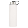 40 Oz. Invigorate Stainless Steel Bottle-White