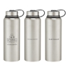 40 Oz. Invigorate Stainless Steel Bottle-Silver