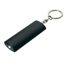 Aluminum Key Chain Flashlight Black