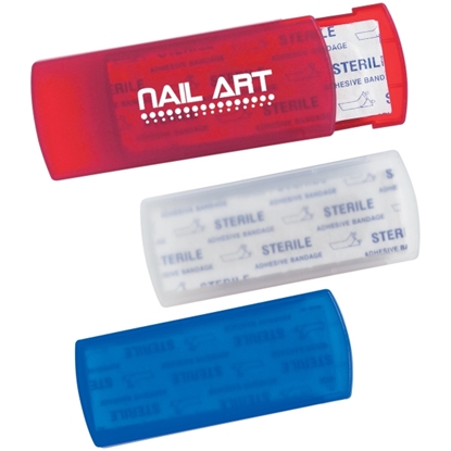 Custom Printed Pill Box with Bandage Dispensers