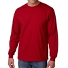 Gildan Adult Ultra Cotton Long-Sleeve T-Shirt Cardinal Red