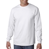 Gildan Adult Ultra Cotton Long-Sleeve T-Shirt White