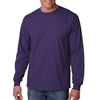 Gildan Adult Ultra Cotton Long-Sleeve T-Shirt Purple