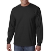 Gildan Adult Ultra Cotton Long-Sleeve T-Shirt Black