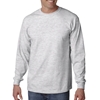 Gildan Adult Ultra Cotton Long-Sleeve T-Shirt Ash