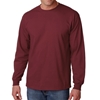 Gildan Adult Ultra Cotton Long-Sleeve T-Shirt Maroon