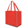 Reflective Large Grocery Tote Bag-Red