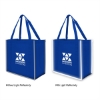 Reflective Large Grocery Tote Bag-Royal Blue