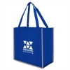 Reflective Large Grocery Tote Bag-Royal Blue