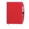 Savannah Notebook With Pen Red