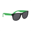 Youth Rubberized Sunglasses Green