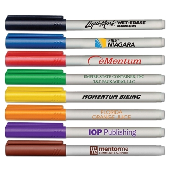 Fine Point Wet Erase Markers