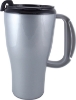 16 oz. Omega Travel Mug Silver