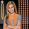 Orange Mardi Gras Beads