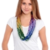 Rainbow Mardi Gras Beads