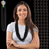 Black Mardi Gras Beads