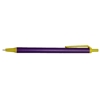 Orlando Pens Purple Barrel with Yellow Trim