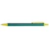 Orlando Pens Teal Barrel with Yellow Trim