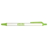 Orlando Pens White Barrel with Light Green Trim