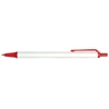 Orlando Pens White Barrel with Red Trim