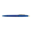 Clear Clic Gold Pens Blue