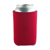 Beverage Insulator Cooler Pocket Can Coolies Red