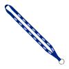 1/2" Polyester Lanyard Royal Blue