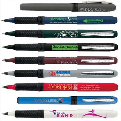 uni ball Deluxe Rollerball Pens Micro Point 0.5 mm Charcoal Barrel