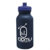 20 oz Bike Bottle with Push Pull Metallic Blue