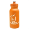 20 oz Bike Bottle with Push Pull Neon Orange