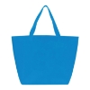 YaYa Budget Non-Woven Shopper Totes-Process Blue