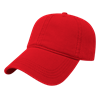 Red Relaxed Golf Cap