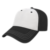 White/Black Relaxed Golf Cap