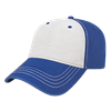 White/Royal Relaxed Golf Cap