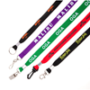 5/8" Promotional Flat Polyester Lanyards	