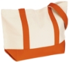 Medium Snap Tote-Orange