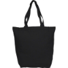 Cotton Canvas Tote-Black